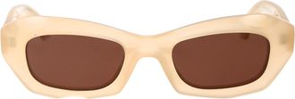 Off-white Venezia Rectangular Frame Sunglasses