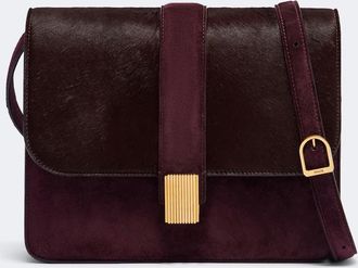 Khaite Bolso cruzado Blake Medium de pelo