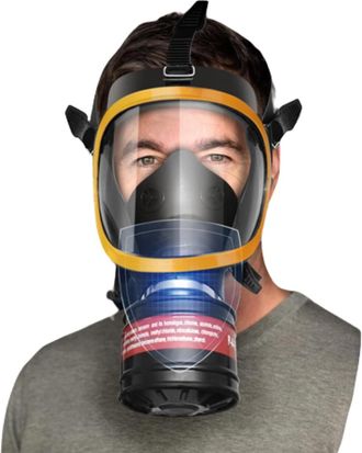 OEM Mascarilla Respiratoria Reutilizable Para Protecci&oacute;n Contra Vapores Org&aacute;nicos E Inorg&aacute;nicos, Gases &Aacute;cidos, Amon&iacute;aco, Fumigaci&oacute;n, Pintura, Filtro De La
