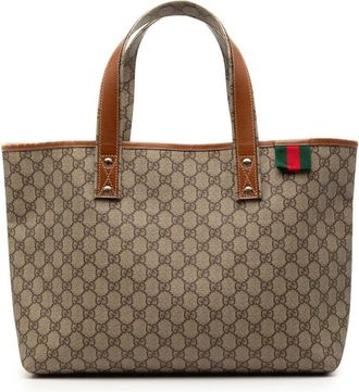 Gucci Pre-owned Gucci Medium GG Supreme Web Loop Tote Ladies CR26ZB4WB3KEHH2Y