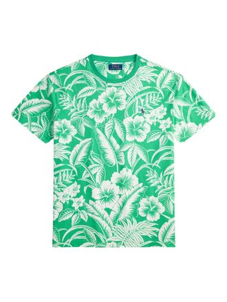 Polo Ralph Lauren floral-print T-shirt - Green