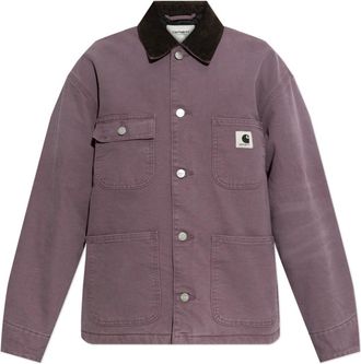 Carhartt Work in Progress Carhartt Wip, Light Jackets, female, Purple, Size: L Insulated jacket Michigan