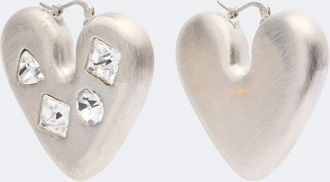 Jacquemus Coeur embellished earrings
