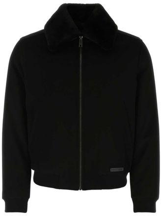 Prada Kasjmier bomberjack - Zwart