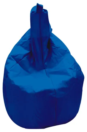 OEM Poltrona A Sacco Pouf In Nylon Blu Avalli