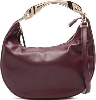 Twin-Set Borsa tote con manico in metallo - Rosso