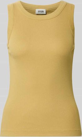 Drykorn Drykorn Tanktop in Ripp-Optik Modell OLINA in Gruen, Gr&ouml;&szlig;e XL