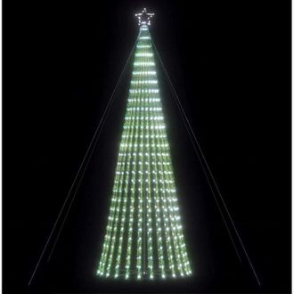 vidaXL &Aacute;rbol De Navidad Led 1028 Leds Blanco Fr&iacute;o 403 Cm Vidaxl