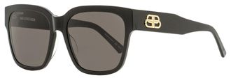 Balenciaga BB0056S Square Acetate Sunglasses - Black