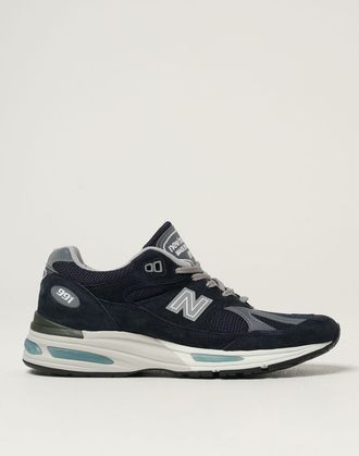 New Balance Sneakers Made in UK 991v2 New Balance in camoscio e mesh