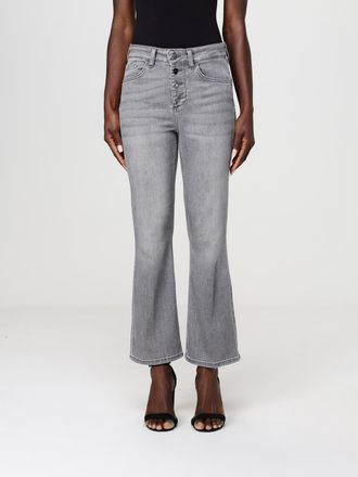 Liu Jo Cropped Fit Cotton Denim Jeans