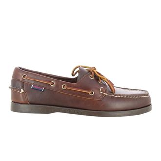 Sebago Bruine Herenschoenen Stijlvol Model - Heren - Bootschoenen - Bruin - 44 EU - Schoenen