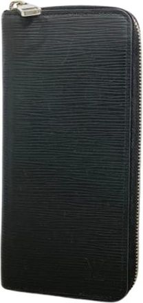 Louis Vuitton Pre-owned Wallets, male, Black, Size: ONE SIZE Pre-owned Long wallet (bi-fold)
