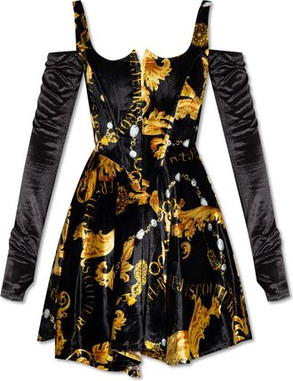 Versace Jeans Couture Velvet Dress
