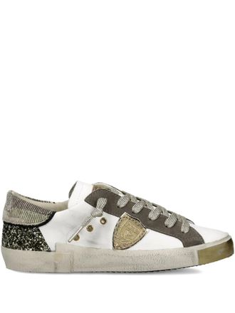 Philippe Model Sneakers con effetto vissuto - Bianco