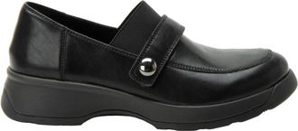 Alegria Womens Janna Leather Penny Loafer In Ink