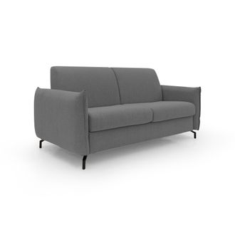 Divani.Store Divani.store - Scarlet Sof&aacute; Cama Convertible En Tejido Mixto De Algod&oacute;n Impermeable 175 Cm (mat.120x197) Antracita