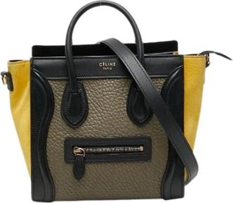 Celine Pre-owned Handbags, female, Multicolor, Size: ONE SIZE Pre-owned Vintage Handbag