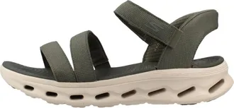 Skechers Fitness, Dames, Groen, 41 EU, GO Walk Glide-Step 2.0 Sandaal - Ella