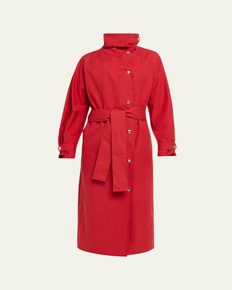 Proenza Schouler Corey Belted Trench Coat