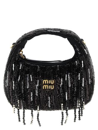 Miu Miu Black Polyester Womens Handbag