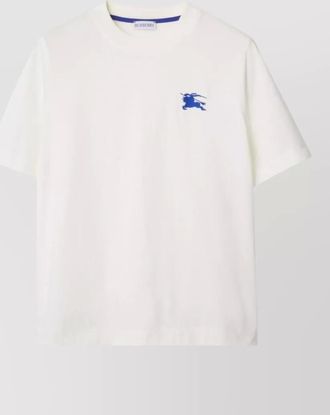 Burberry equestrian knight-detail cotton t-shirt