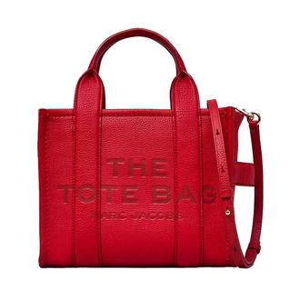 Marc Jacobs Mini Tote - Dames - Shoppers - Rood - ONE Size - Leer - Tassen