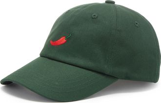 Lascana Schirmm&uuml;tze LSCN BY LASCANA Cap, Damen, gr&uuml;n, Stoff, Baumwolle, unifarben mit Farbeinsatz, M&uuml;tzen Schirmm&uuml;tze, Sommerm&uuml;tze, Basecap, Kopfbedeckung VEG