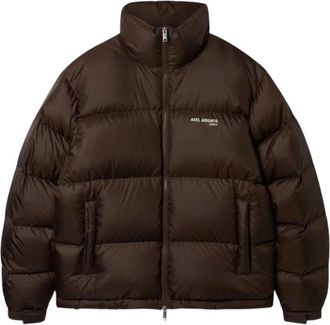 Axel Arigato Observer Puffer Jacket - Heren - Winterjassen - Bruin - S - Polyester - Jassen
