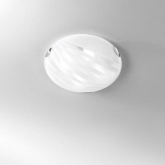 Fan Europe Fan Europe - Plafoniera kuna in vetro bianco 50 cm