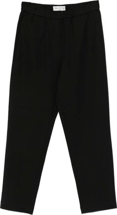 Marc O'Polo Trainingsbroek met elastische tailleband - Zwart
