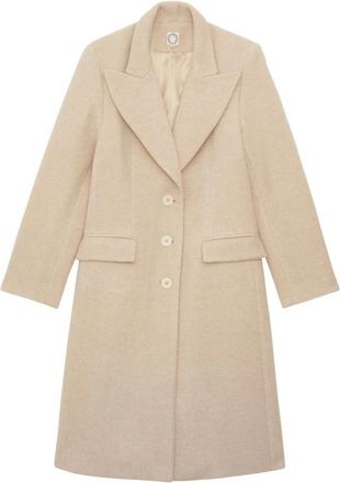 Ines De La Fressange Cappotto Zahee - - Coats - Donna - Beige - M