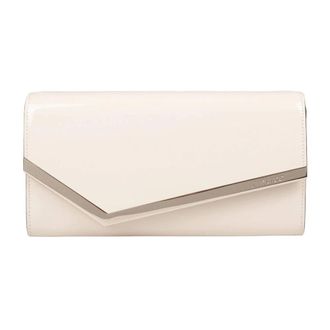 Jimmy Choo London Dames, Tassen, Beige, Maat: ONE Size Leer