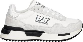 Emporio Armani Vintage Running - Heren - Sneakers - Wit - 42 EU - Leer - Schoenen