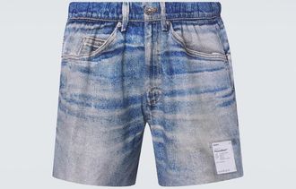 SATISFY Shorts PeaceShell 5 trompe loeil