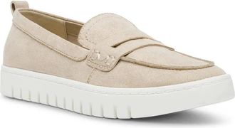 Anne Klein Womens Anne Klein Kalypso Penny Loafer 7.5 Gold Metallic Slip On Shoes ZAP1702