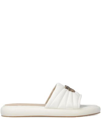 Pinko Love Birds sandals - White