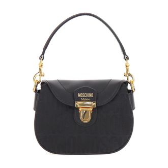 Moschino Logo Small Shoulderbag - female - Moschino - Shoulder Bags - Black - ONE SIZE - Bags