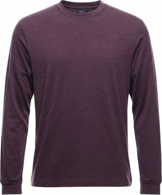 Albeni 1905 MenS Fine Wool Long-Sleeve T-Shirt