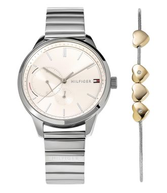 Tommy Hilfiger Brooke dameshorloge Zilverkleurig 2770045