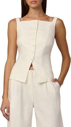 Joe's The Frankie Vest in Ecru at Nordstrom, Size X-Large