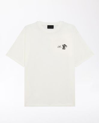 D.A.T.E. t-shirt cafe ivory