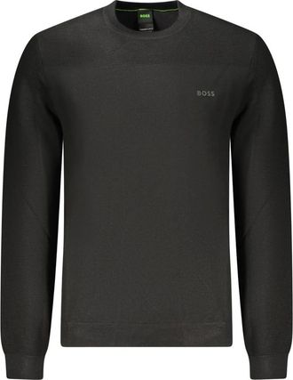 HUGO BOSS Momentum-X CN Jumper - Knitwear - Hombre - Negro - 2XL