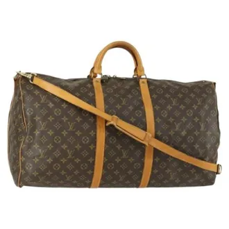 Louis Vuitton Pre-owned Weekend Bags, female, Brown, Size: ONE SIZE Pre-owned Weekend Bag