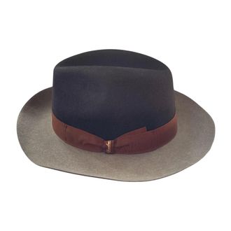 Borsalino Cappello in Feltro - - Accessories - Uomo - Blu - L