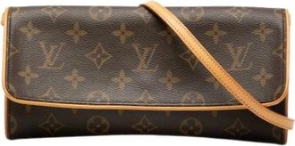 Louis Vuitton Pre-owned Cross Body Bags, female, Brown, Size: ONE SIZE Pre-owned Fabric Crossbody Bag