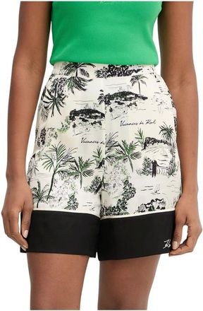 Karl Lagerfeld Mujer, Pantalones cortos, Multicolor, Talla: M
