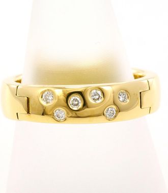 C&A Yellow Gold Yellow Gold (18K) Band Ring (Pre-Owned)