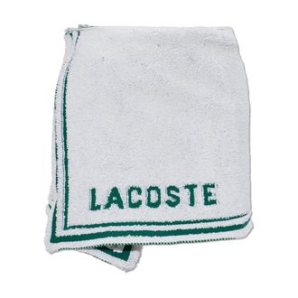 Lacoste Short Skirts, female, White, Size: M Runway Boucl&eacute; Knit Mini Skirt