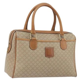 Celine Pre-owned Vintage Macadam Hand Bag - - Pre-owned - Donna - Marrone - ONE SIZE